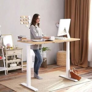 Electric Height Adjustable Standing Desk – Single Motor