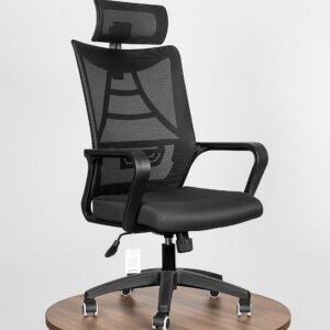 High-Back Mesh Chair with Headrest